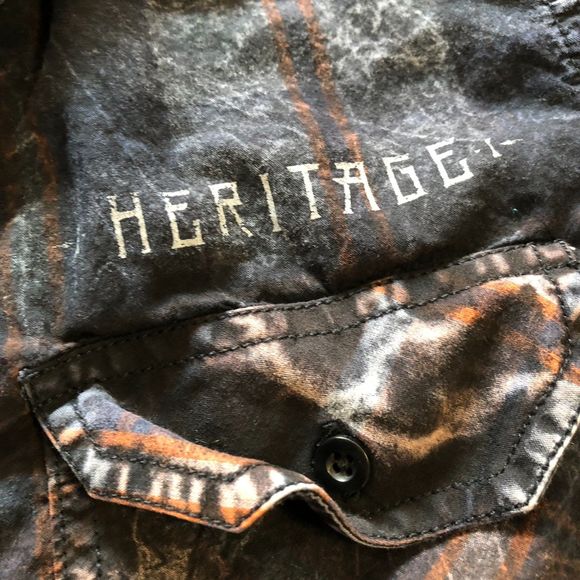 Men's Raw State 83 Long Sleeve Redemption Heritage Series Born Free Bird Size S - Picture 3 of 7